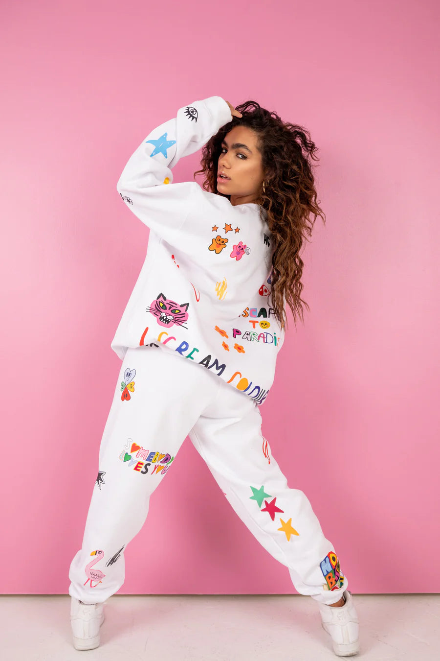x @iscreamcolour Somebody Loves You Sweatpants