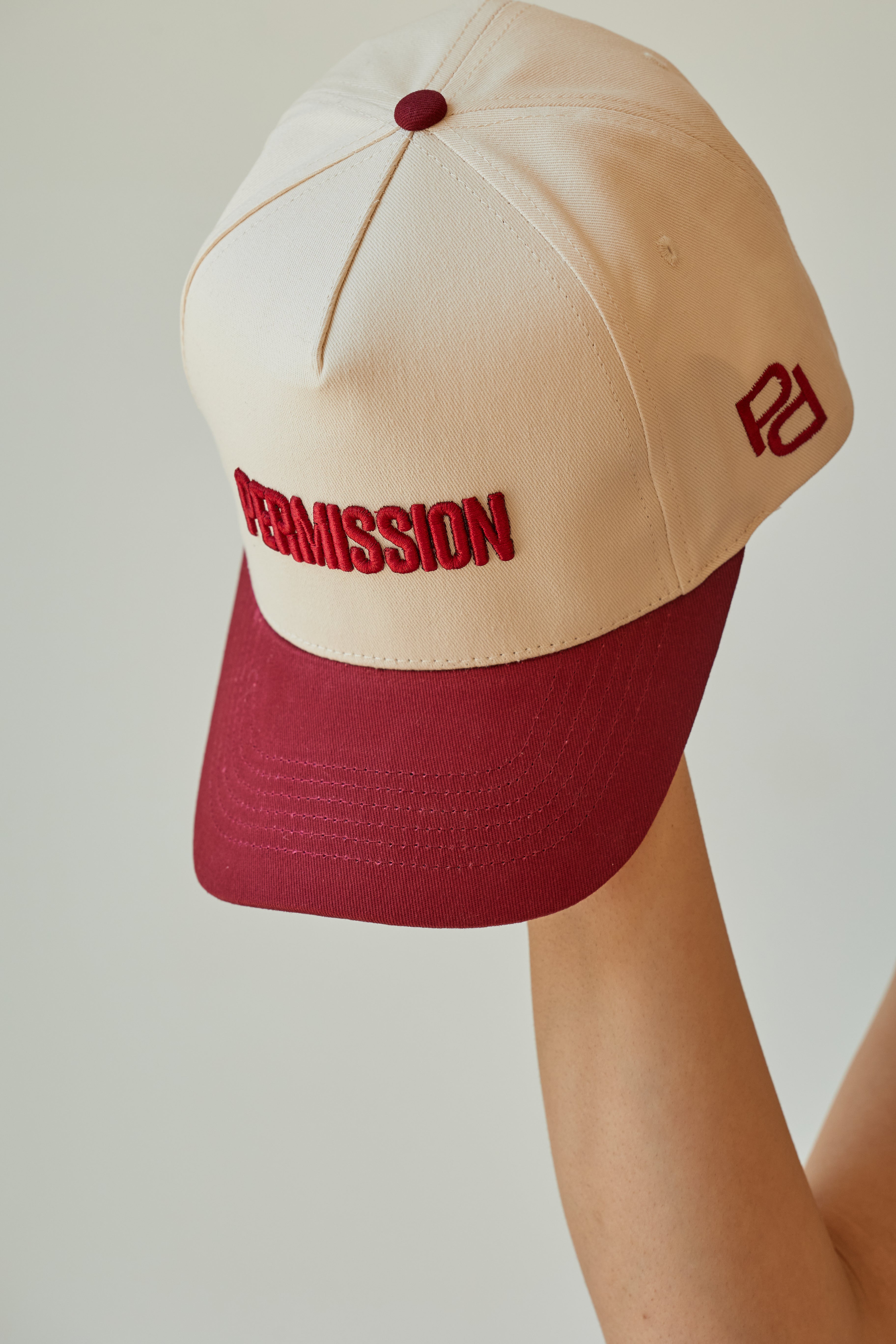 Red Contrast Hat