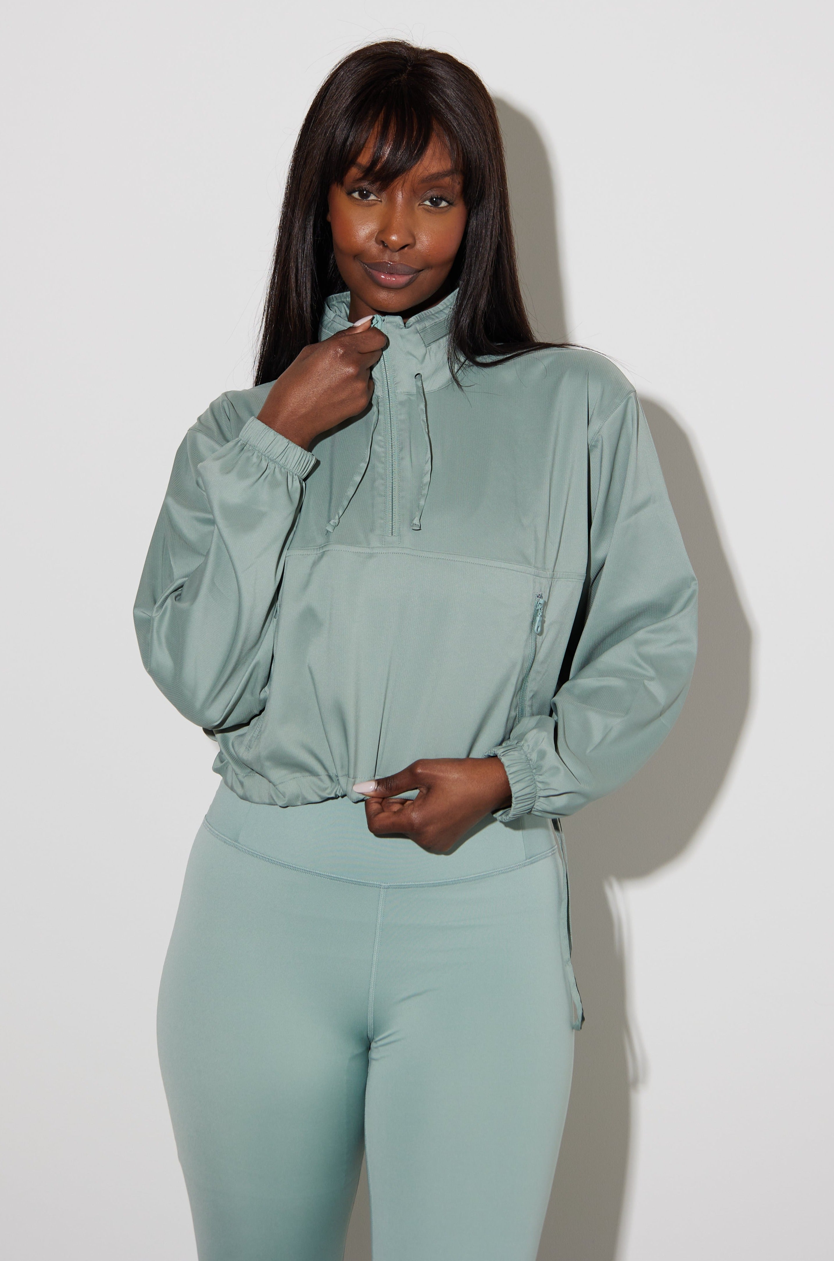 Huddle Half-Zip Windbreaker