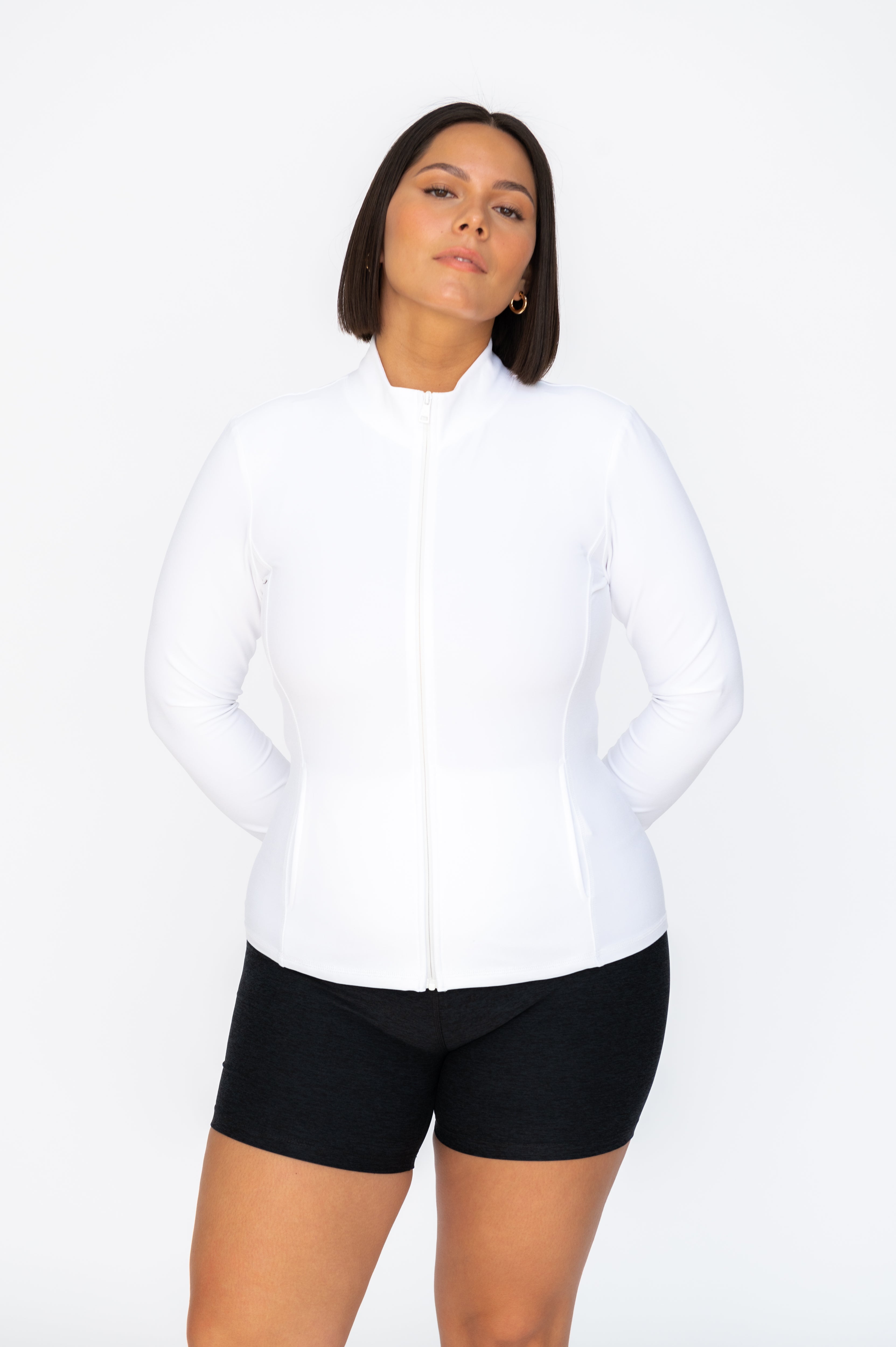 Spacedye On The Go Mock Neck Jacket