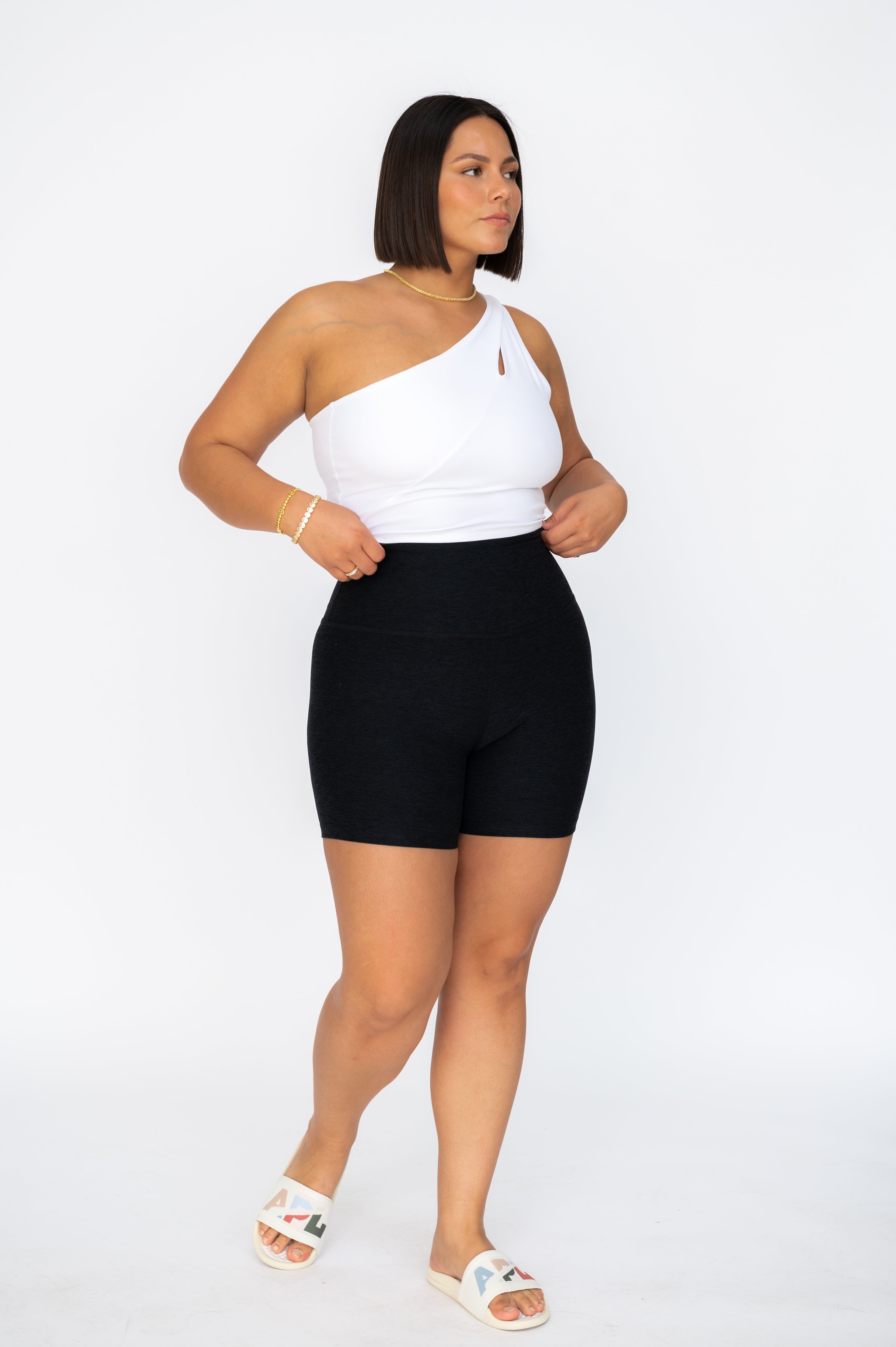 Spacedye Keep Pace Biker Short 5"