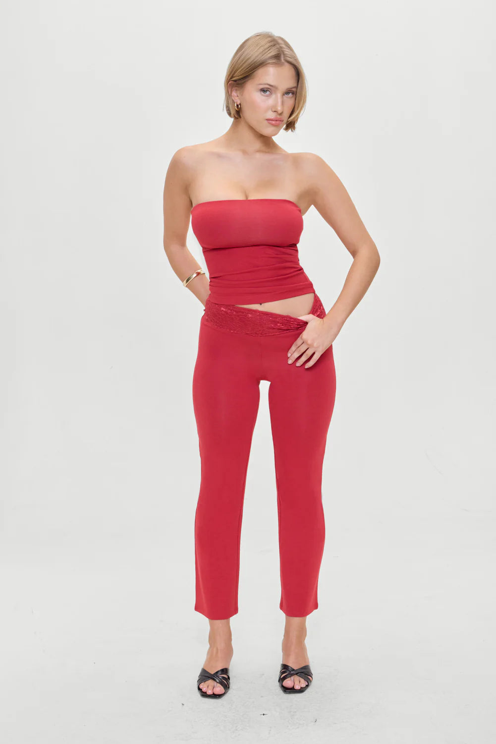 Holloway Low Rise Capri Pants