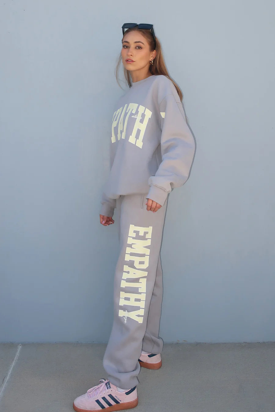 Empathy Always Slate Grey Sweatpants