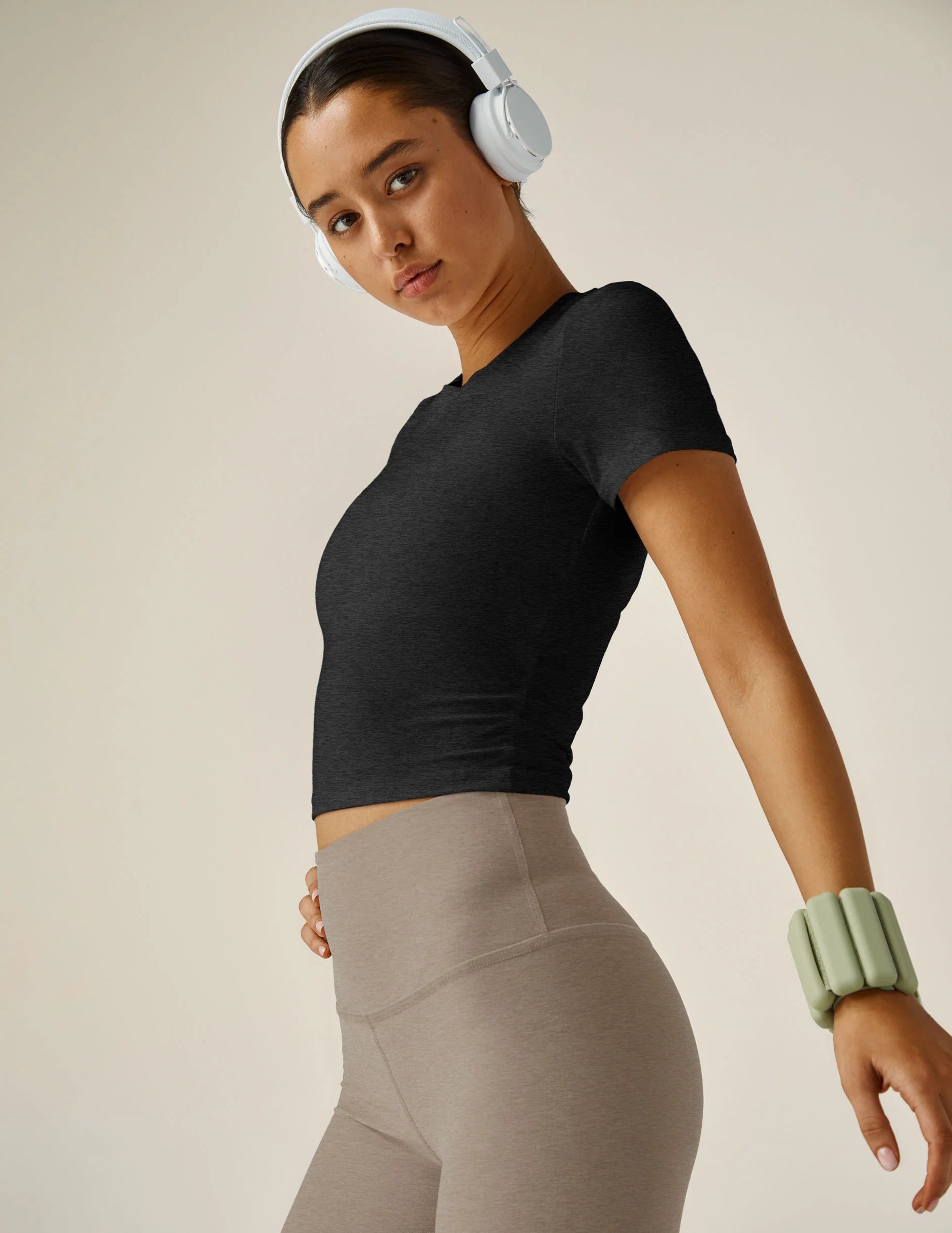 Featherweight Perspective Cropped Tee