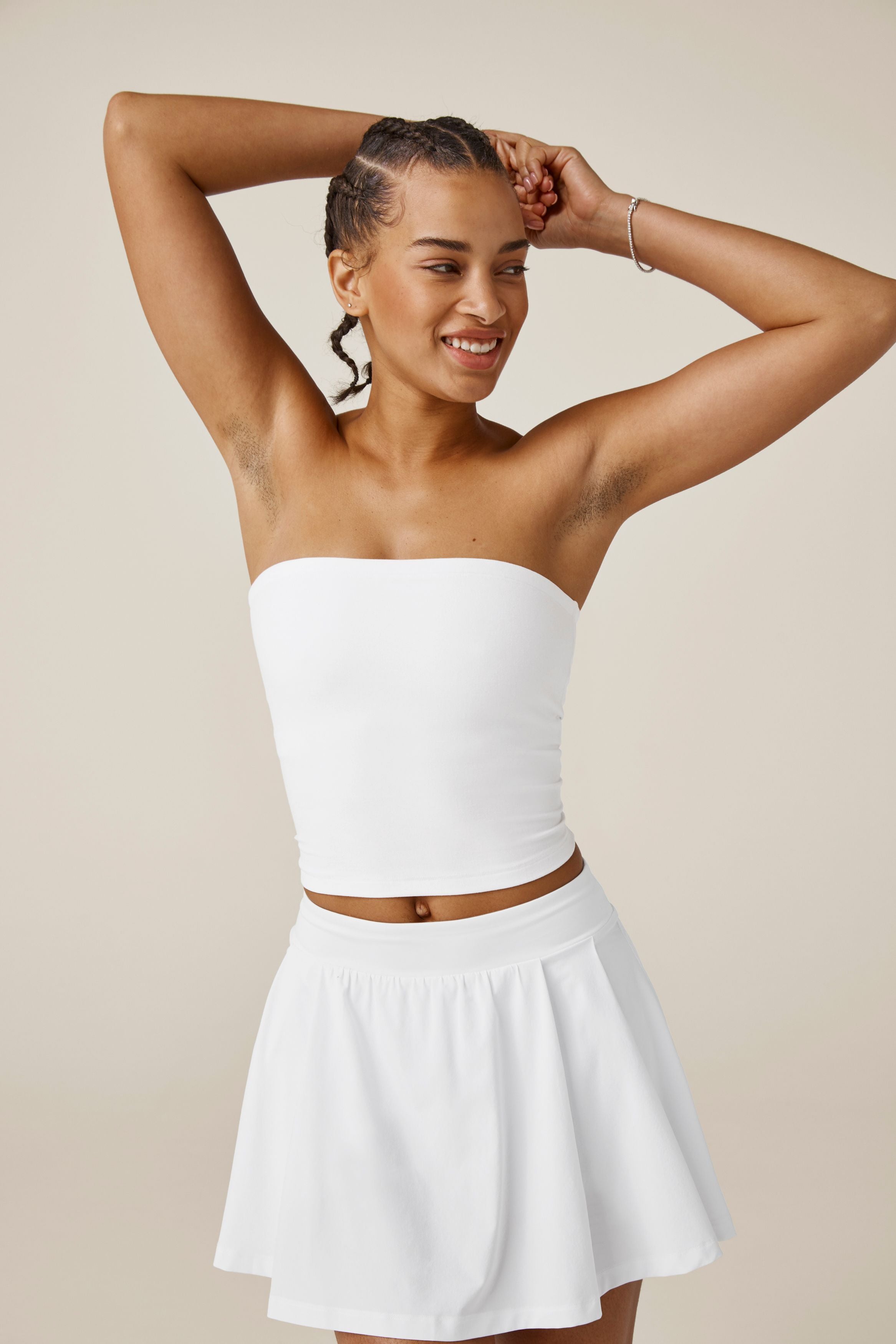 Spacedye Strapless Top