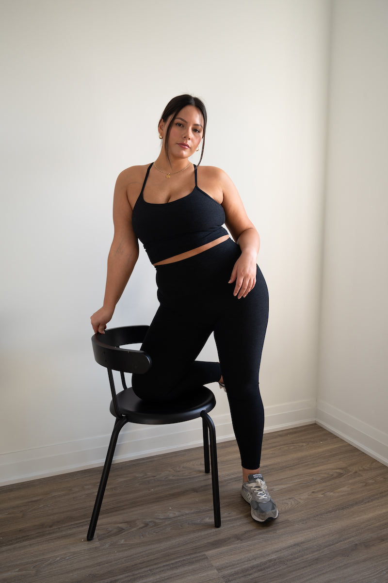 Spacedye Slim Racerback Cropped Tank