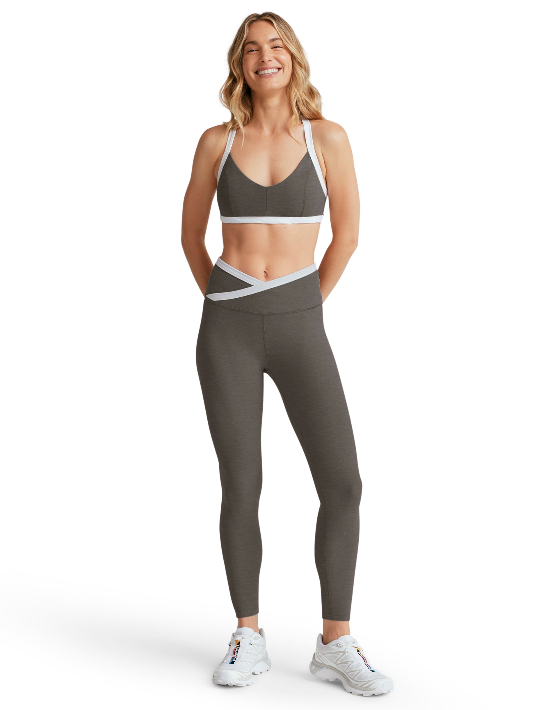 Spacedye Outlines High Waisted Midi Legging