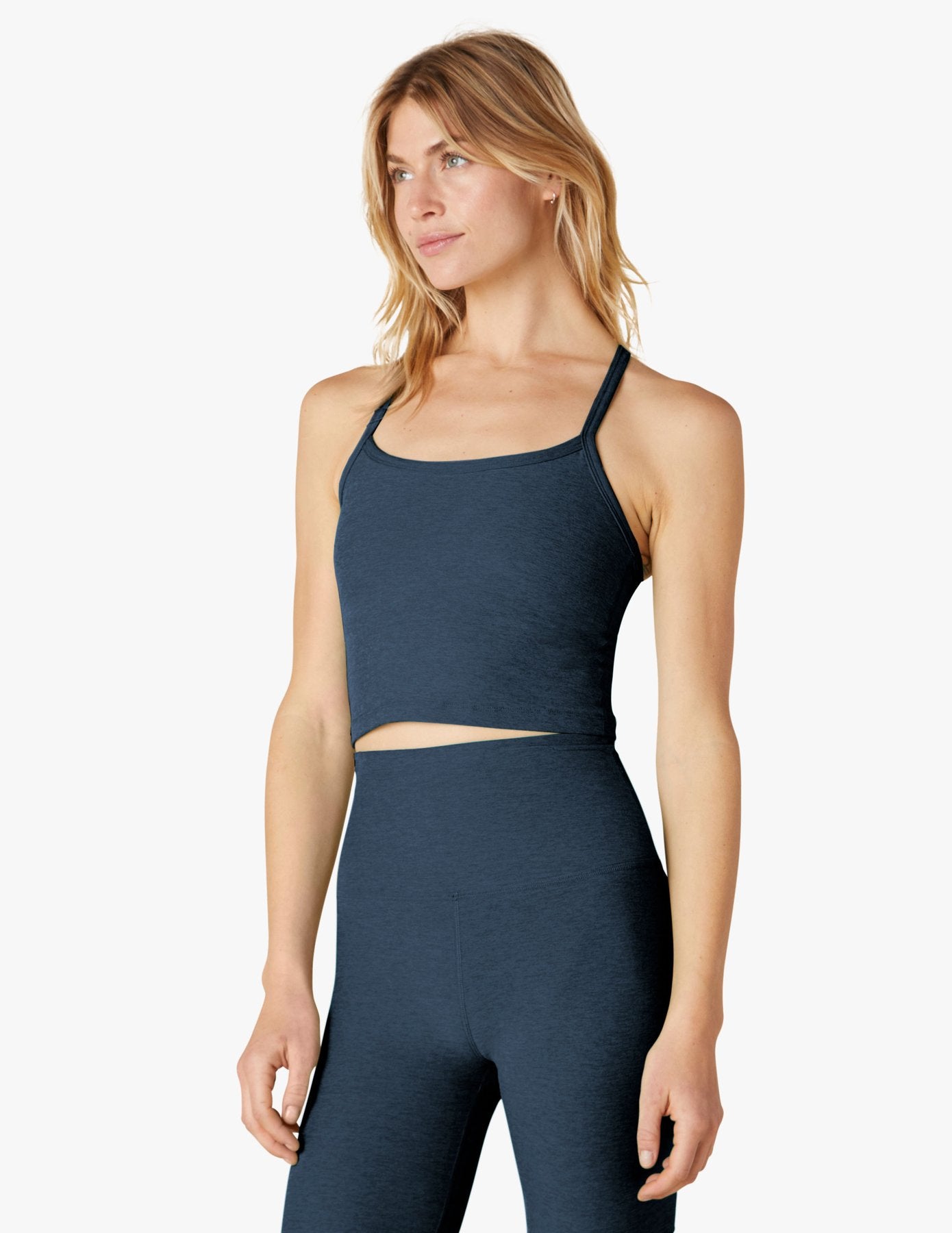 Spacedye Slim Racerback Cropped Tank