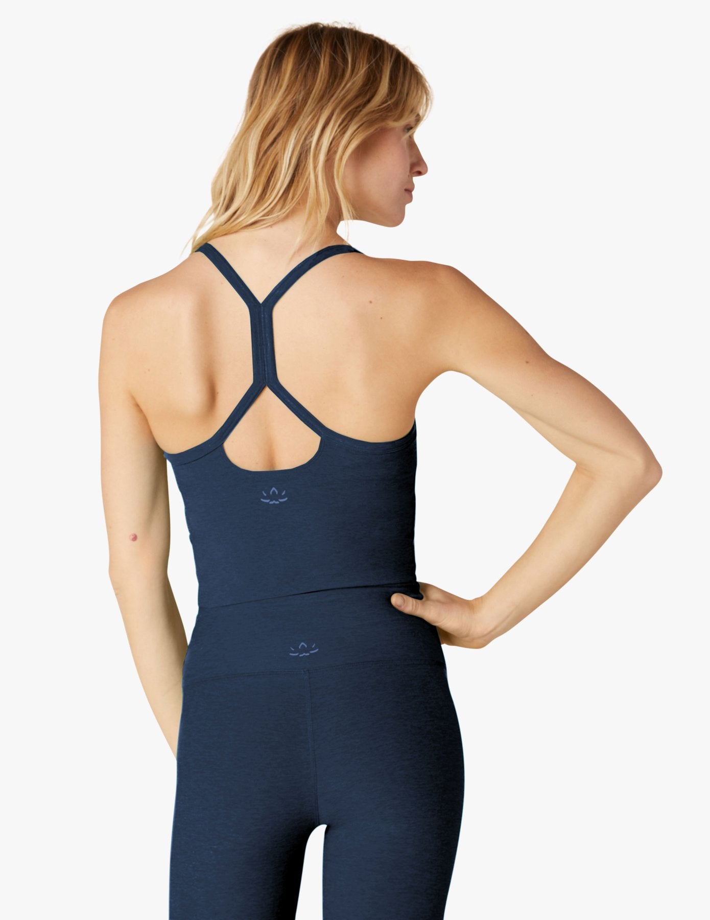 Spacedye Slim Racerback Cropped Tank