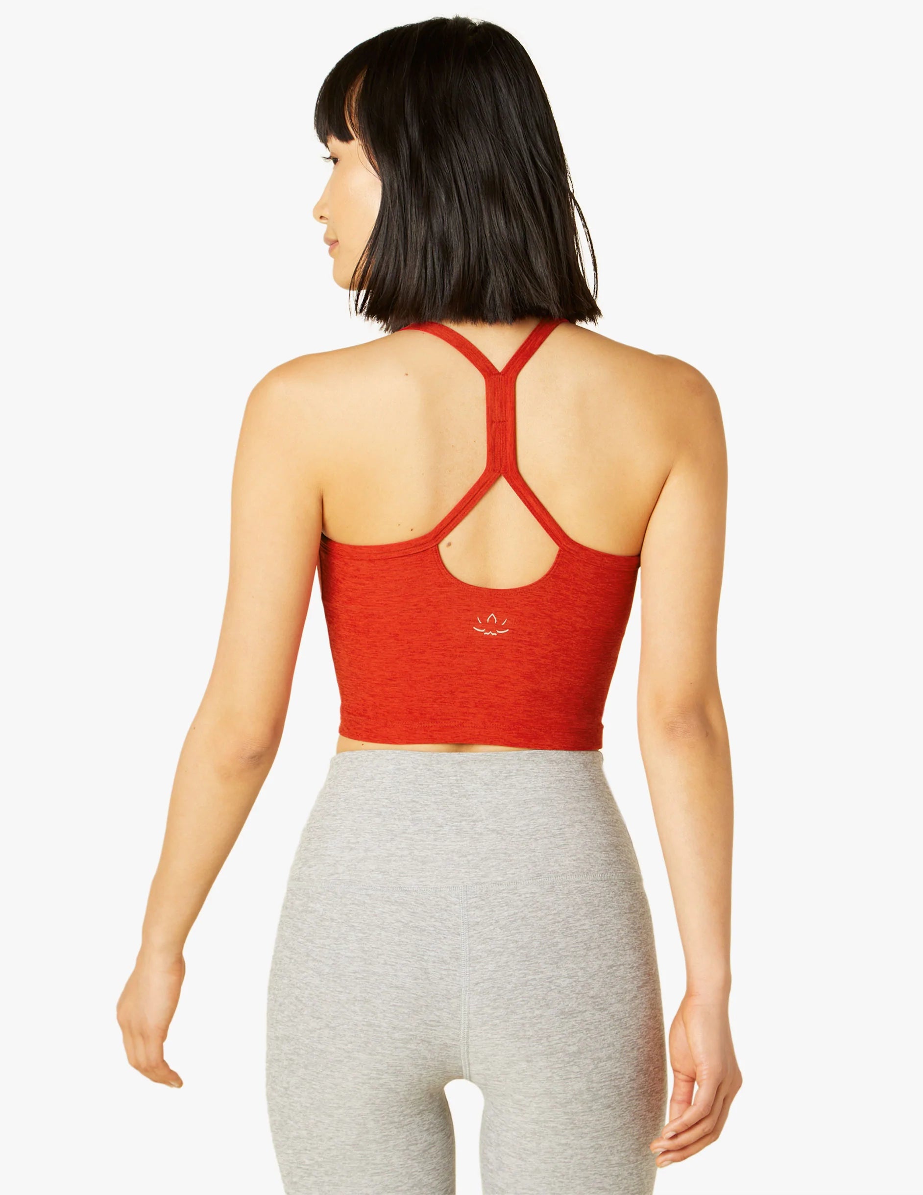Spacedye Slim Racerback Cropped Tank