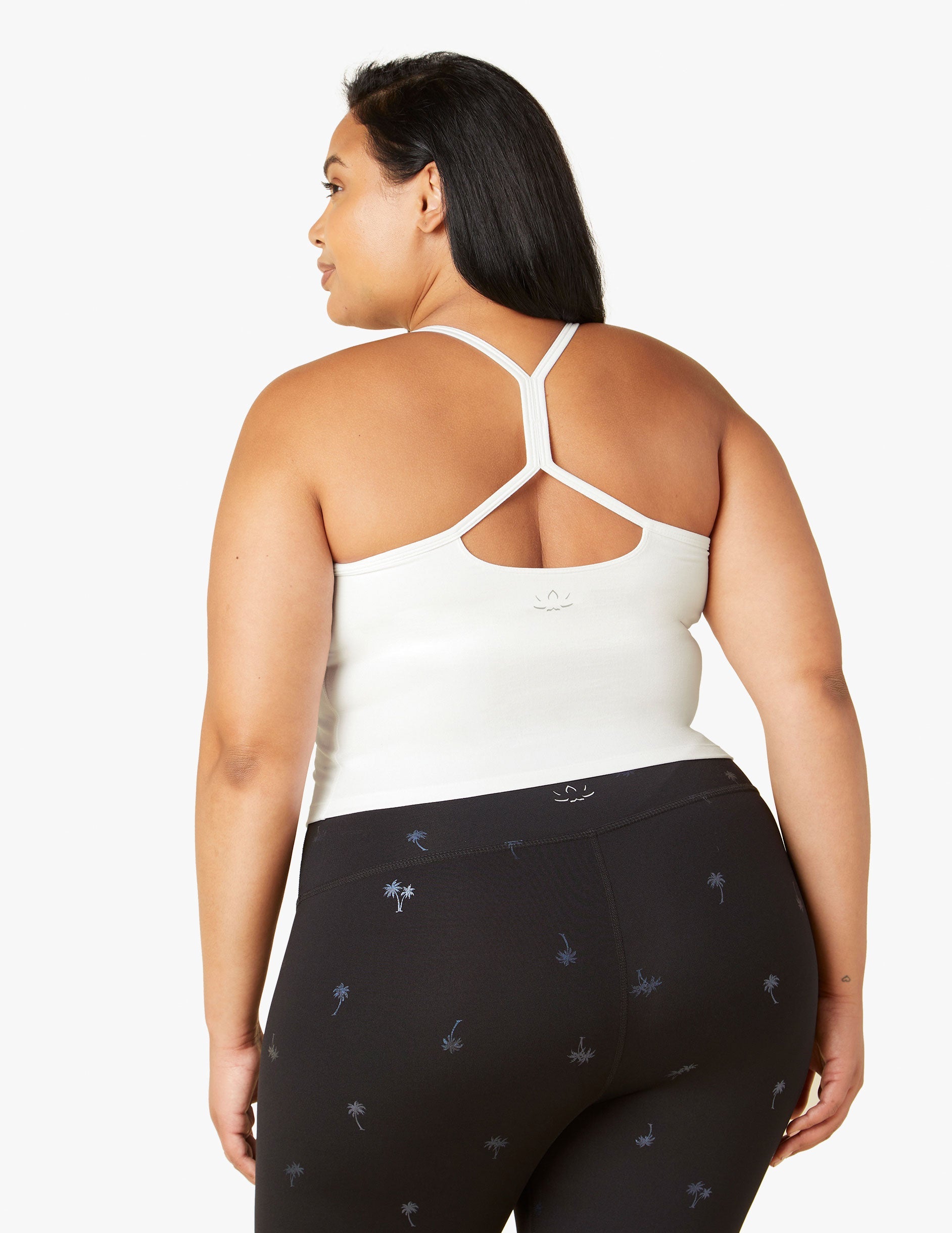 Spacedye Slim Racerback Cropped Tank