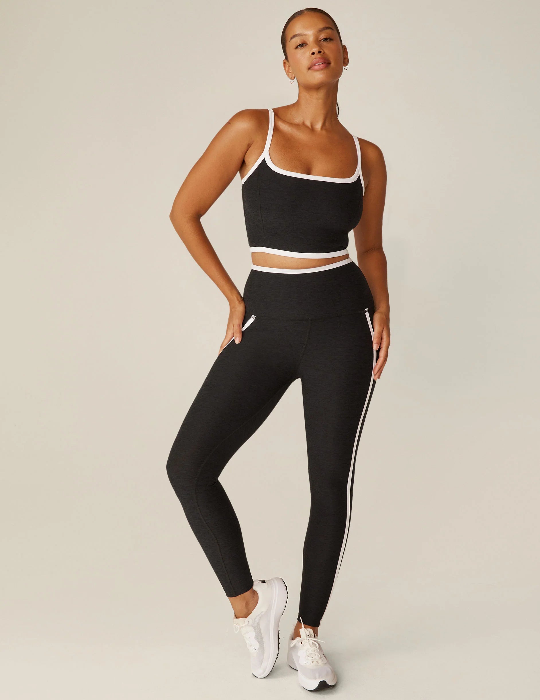 Spacedye New Moves High Cropped Tank