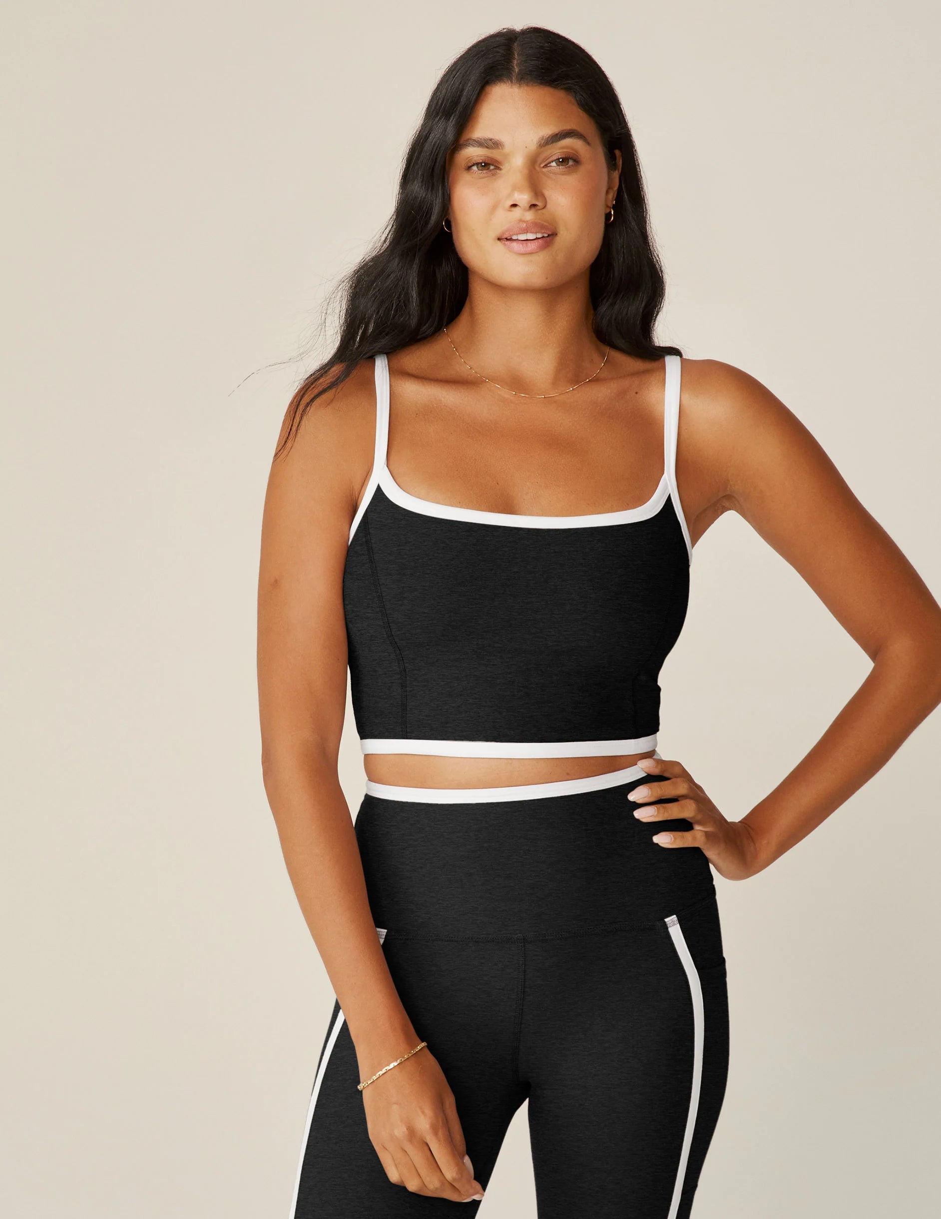 Spacedye New Moves High Cropped Tank