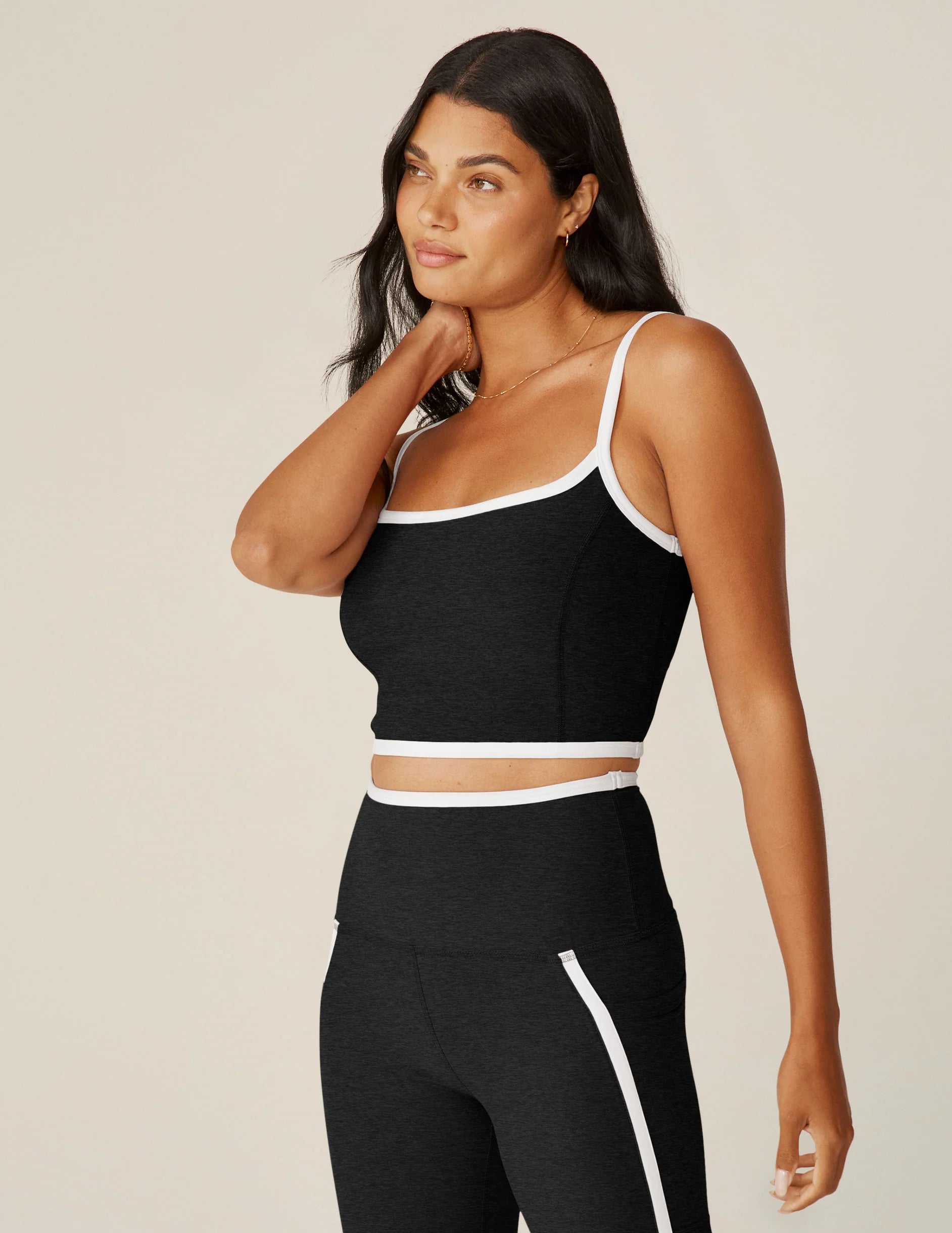 Spacedye New Moves High Cropped Tank