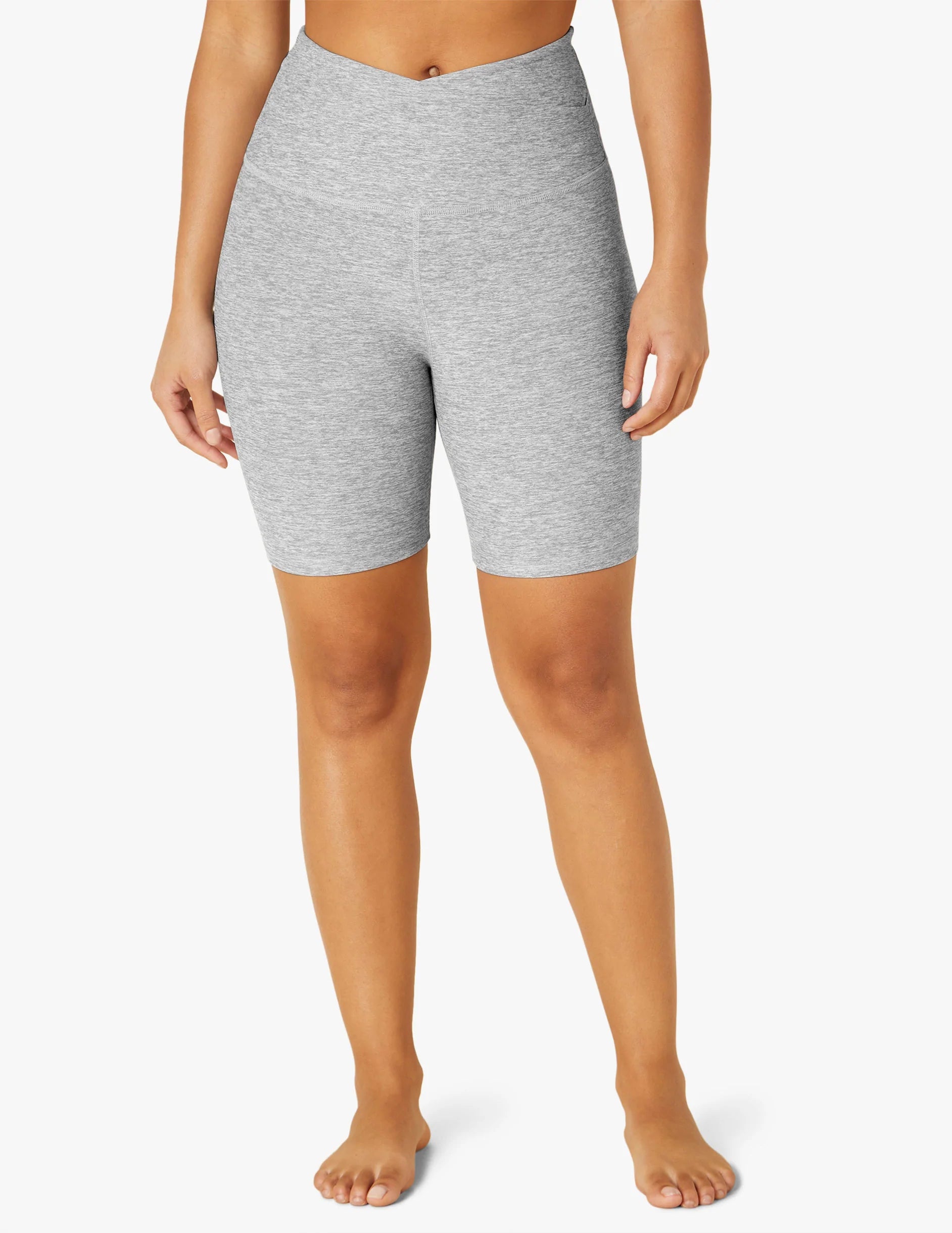 Spacedye At Your Leisure High Waisted Biker Shorts 7"