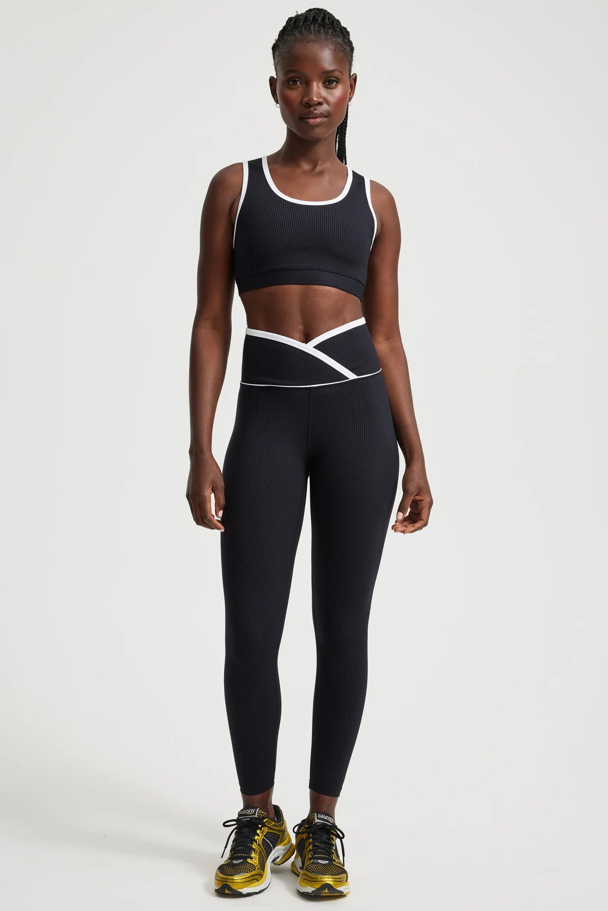 Ribbed Two Tone Veronica Legging