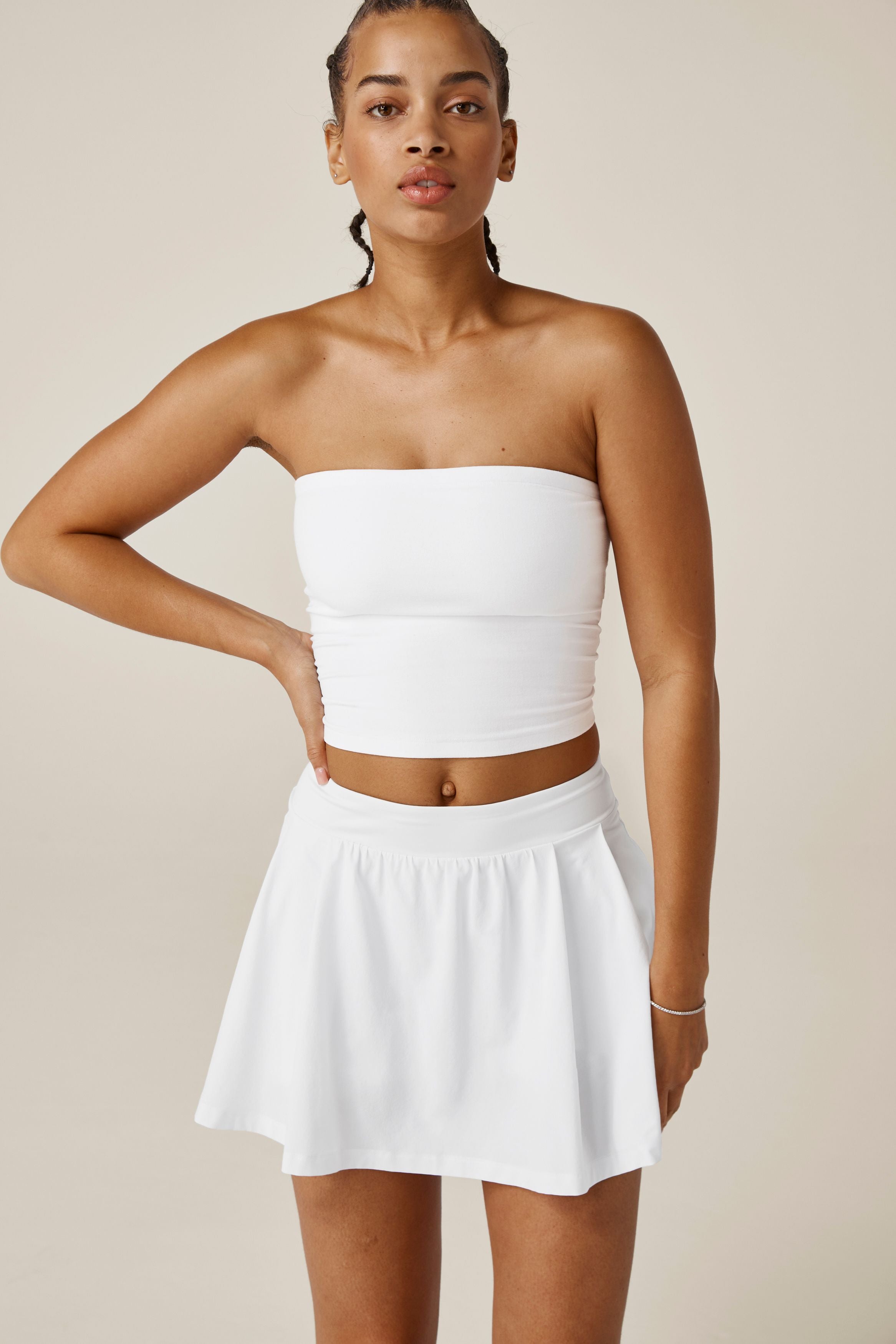 Spacedye Strapless Top